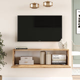 Comoda TV de perete Serit sonoma color, 100x31x29 cm