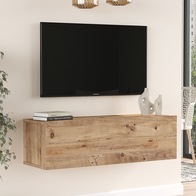 Comoda TV de perete Serit sonoma color, 100x31x29 cm