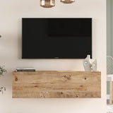 Comoda TV de perete Serit sonoma color, 100x31x29 cm