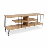 Comoda TV Eze, Crem - Alb - Maro - Gri, 120x45x30 cm - Crem