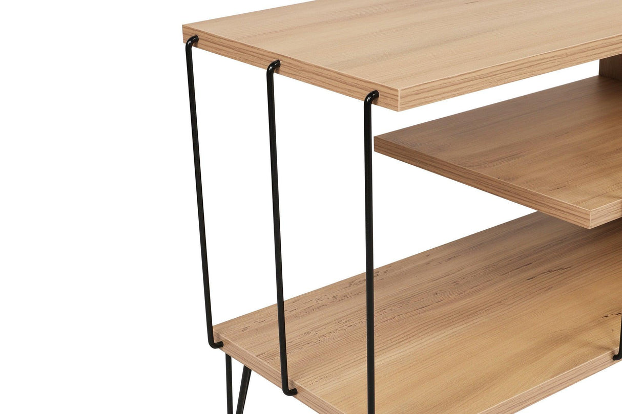 Comoda TV Eze, Crem - Alb - Maro - Gri, 120x45x30 cm - Crem