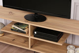 Comoda TV Eze, Crem - Alb - Maro - Gri, 120x45x30 cm - Crem