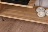 Comoda TV Eze, Crem - Alb - Maro - Gri, 120x45x30 cm - Crem