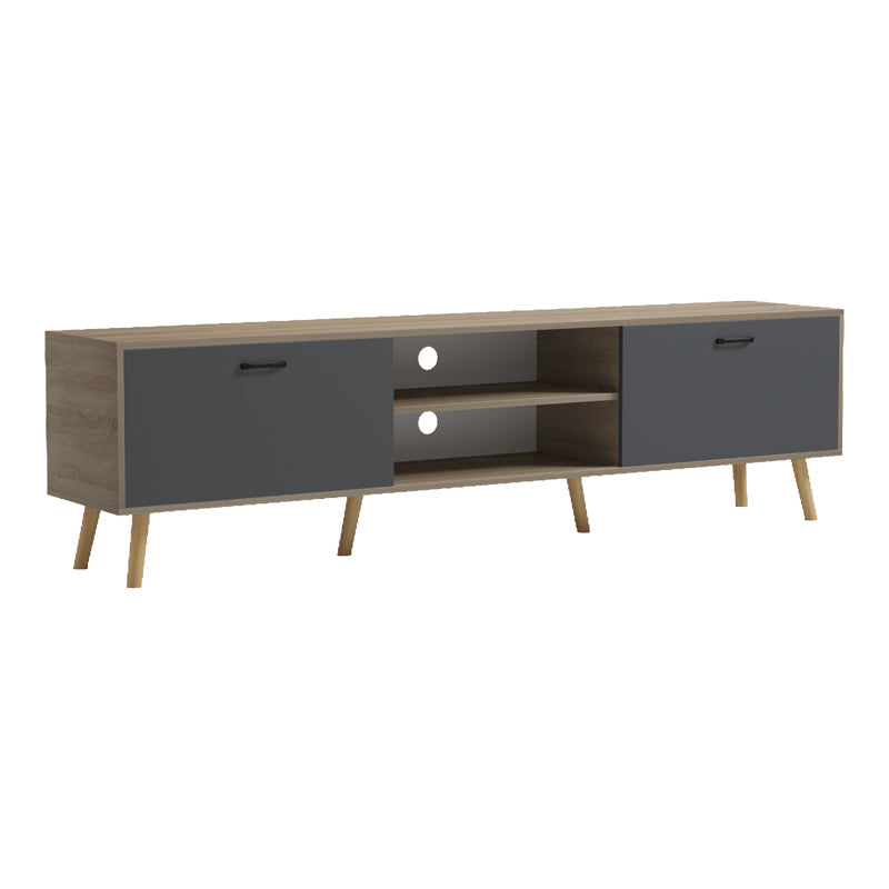 Comoda TV Gorna, 180x35x49 cm - Antracit