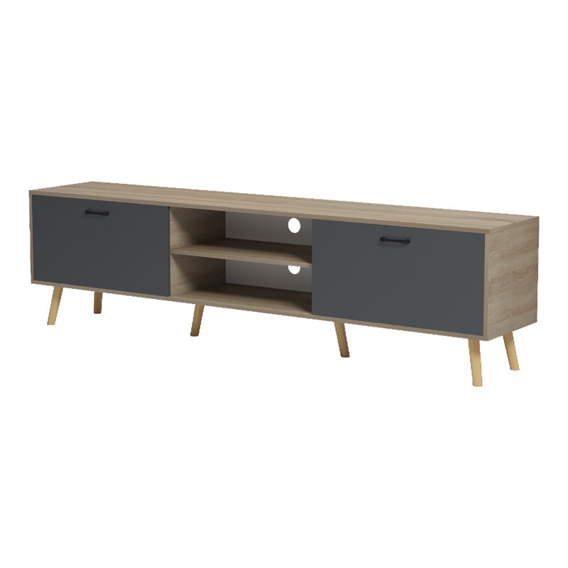 Comoda TV Gorna, 180x35x49 cm - Antracit