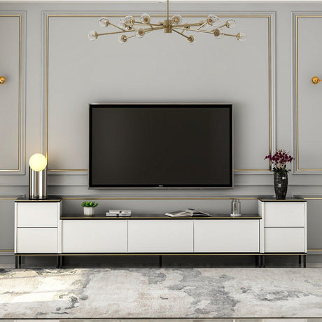 Comoda Tv Imaj, Gri, 180x45x35 cm
