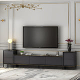 Comoda Tv Imaj, Gri, 180x45x35 cm - Gri