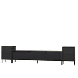 Comoda Tv Imaj, Gri, 180x45x35 cm - Gri