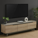Comoda Tv Kasandra, bej-sonoma, 180x35x49 cm