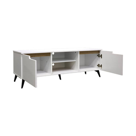 Comoda TV Kemvio, Sonoma, 120x38x44 cm