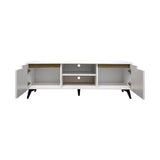 Comoda TV Kemvio, Sonoma, 120x38x44 cm