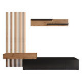 Comoda TV Litende Lux cu Riflaj, Diverse culori, 250x42x200 cm, 42x250 cm - Comoda TV Litende Lux cu Riflaj, Diverse culori, 250x42x200 cm, 42x250 cm