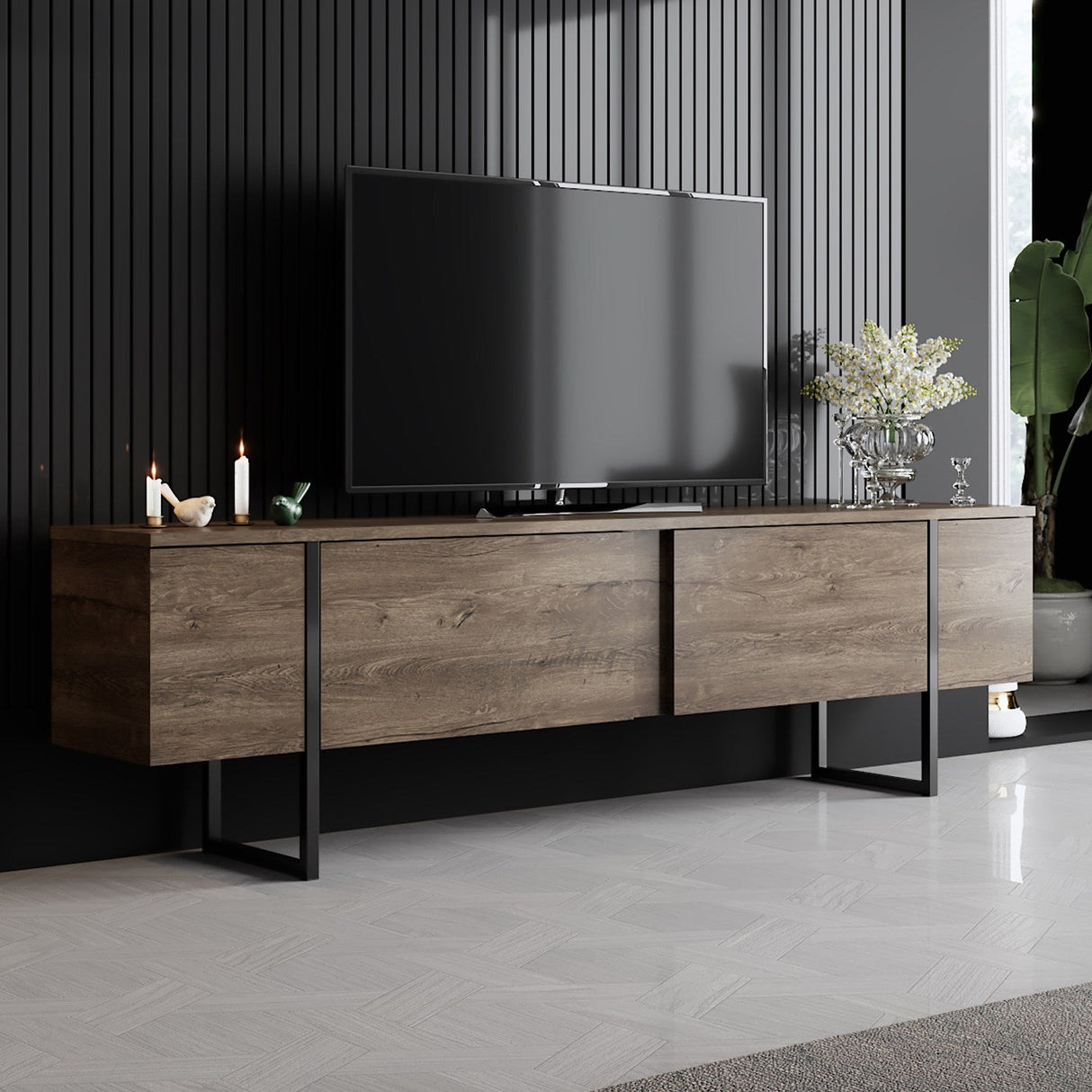 Comoda tv Luxe, 180x30x50 cm - Comoda tv Luxe, 180x30x50 cm