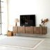 Comodă TV New Line Neostill, stejar - nuc, 180x35 cm