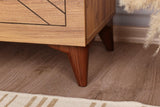 Comoda TV Roza, Lemn, Natural, 100x54x35 cm