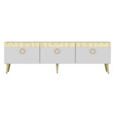 Comoda TV Safar - White, Alb, 150x45x30 cm