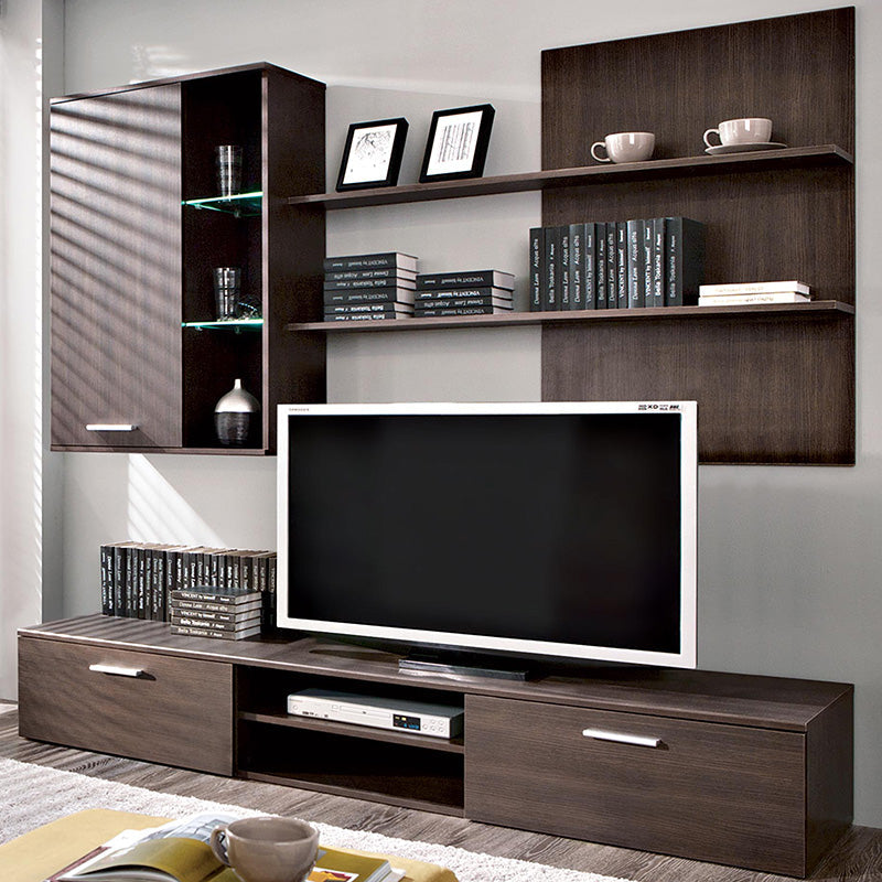 Comoda TV Salome LED, Nuc, 200x41x190 cm