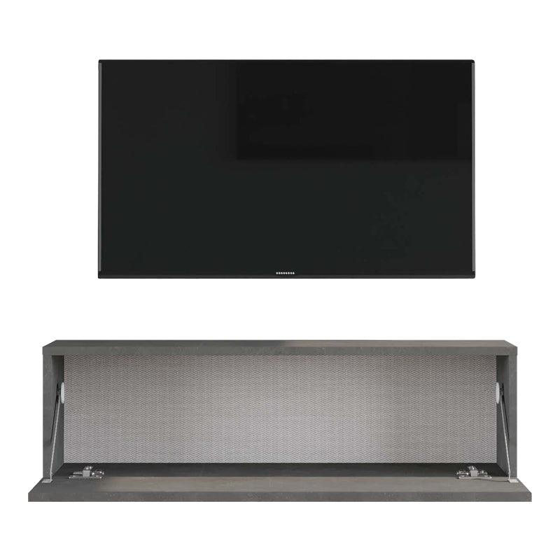Comoda TV Serit, 100x31x29 cm - Gri