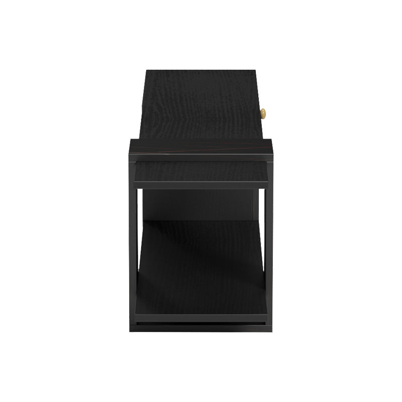 Comoda TV Standi, Negru, 120x25x36 cm, foto produs