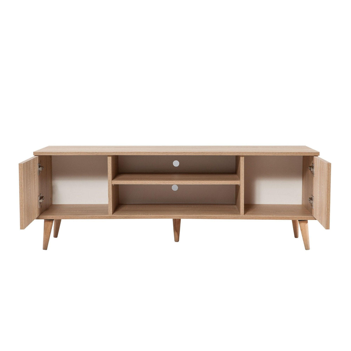 Comoda Tv Truva -  TV Stand 6, Stejar Sonoma, 50x40x140 cm