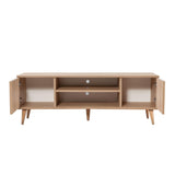 Comoda Tv Truva -  TV Stand 6, Stejar Sonoma, 50x40x140 cm