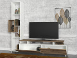 Comoda Tv Tulip TV Unit, Alb, 30x167x160 cm - Nuc Alb