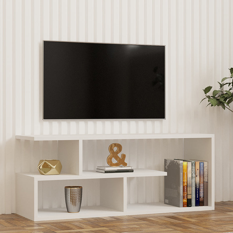 Comoda TV Waldo, Diverse culori, 100x30x40 cm - Alb