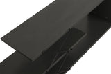 Comoda Tv Zigzag, Alb - Gri - Galben - Stejar - Maro, 120x40x30 cm - Gri