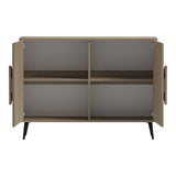 Consola Bufet Gora, Pal melaminat, 110x36x82 cm - Sonoma