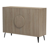 Consola Bufet Gora, Pal melaminat, 110x36x82 cm - Sonoma