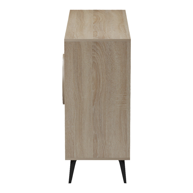 Consola Bufet Gora, Pal melaminat, 110x36x82 cm - Sonoma