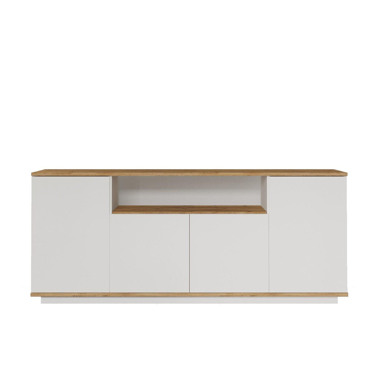 Consola Elegant Modern, Crem, 180x75x45 cm