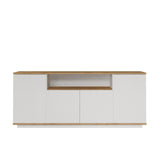 Consola Elegant Modern, Crem, 180x75x45 cm