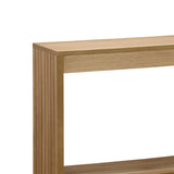 Consola Focused, natural, 120x35x74 cm