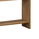 Consola Focused, natural, 120x35x74 cm