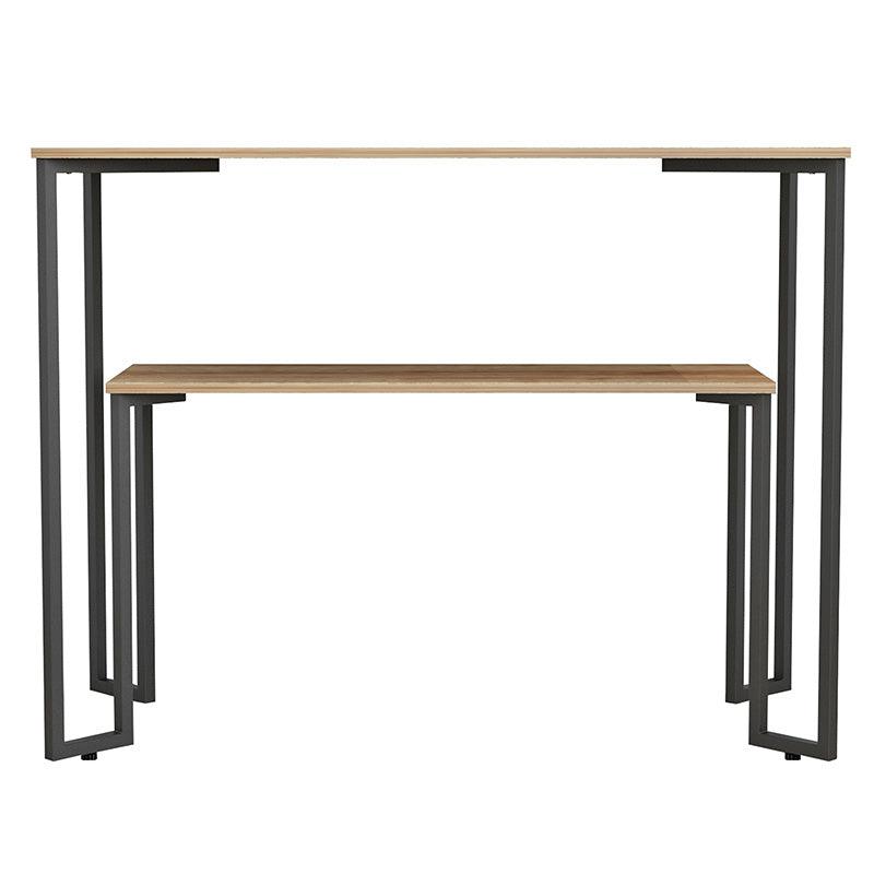 Consolă Homer, Natural - Gri, 110x48x85 cm - Natural