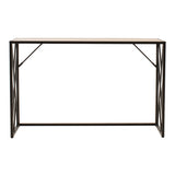 Consola Ivy, nuc - neagra, 120x35x75 cm