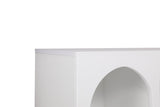 Consolă Liva, Alb, 120x37x74 cm