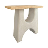 Consola Marila, Lemn de brad, Natural, 100x38x80 cm