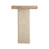 Consola Marila, Lemn de brad, Natural, 100x38x80 cm