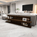 Consola Mela, 180x22 cm - Walnut