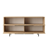 Consola On3 Locelso, nuc - alb, 160x45 cm