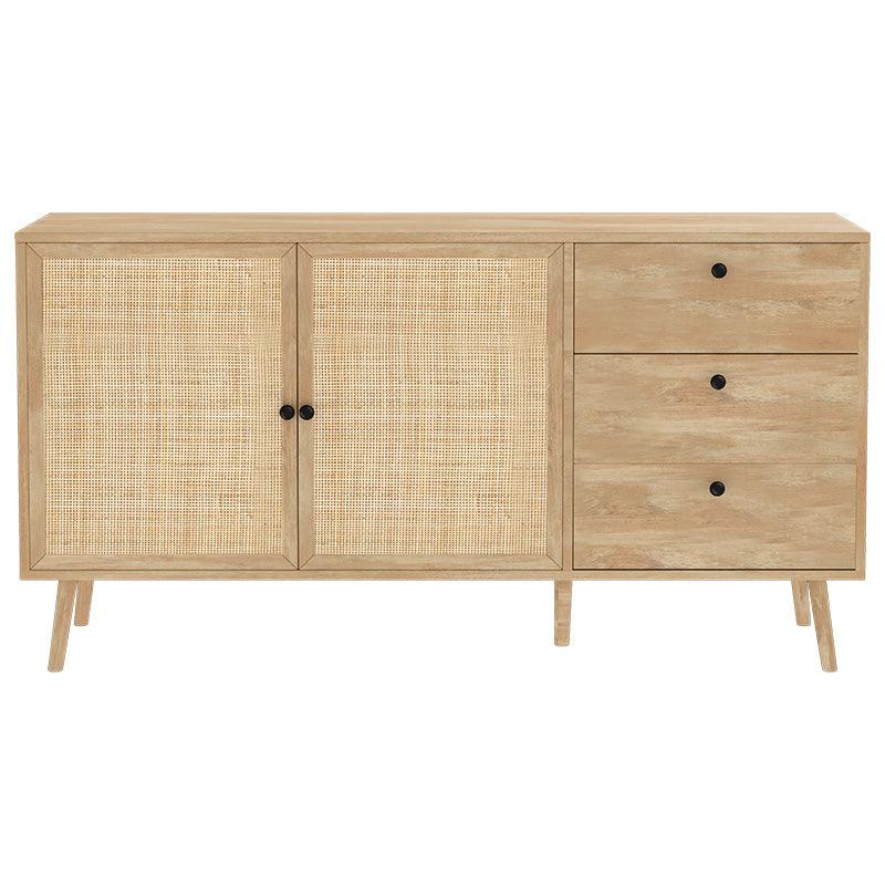 Consolă Oslo, Sonoma - Negru, 150x39x79 cm - Sonoma