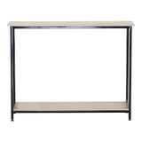 Consola Shima, Stejar-Negru, 106x35x81 cm