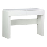 Consola Zaplen din MDF, Alb, 110x38x75 cm