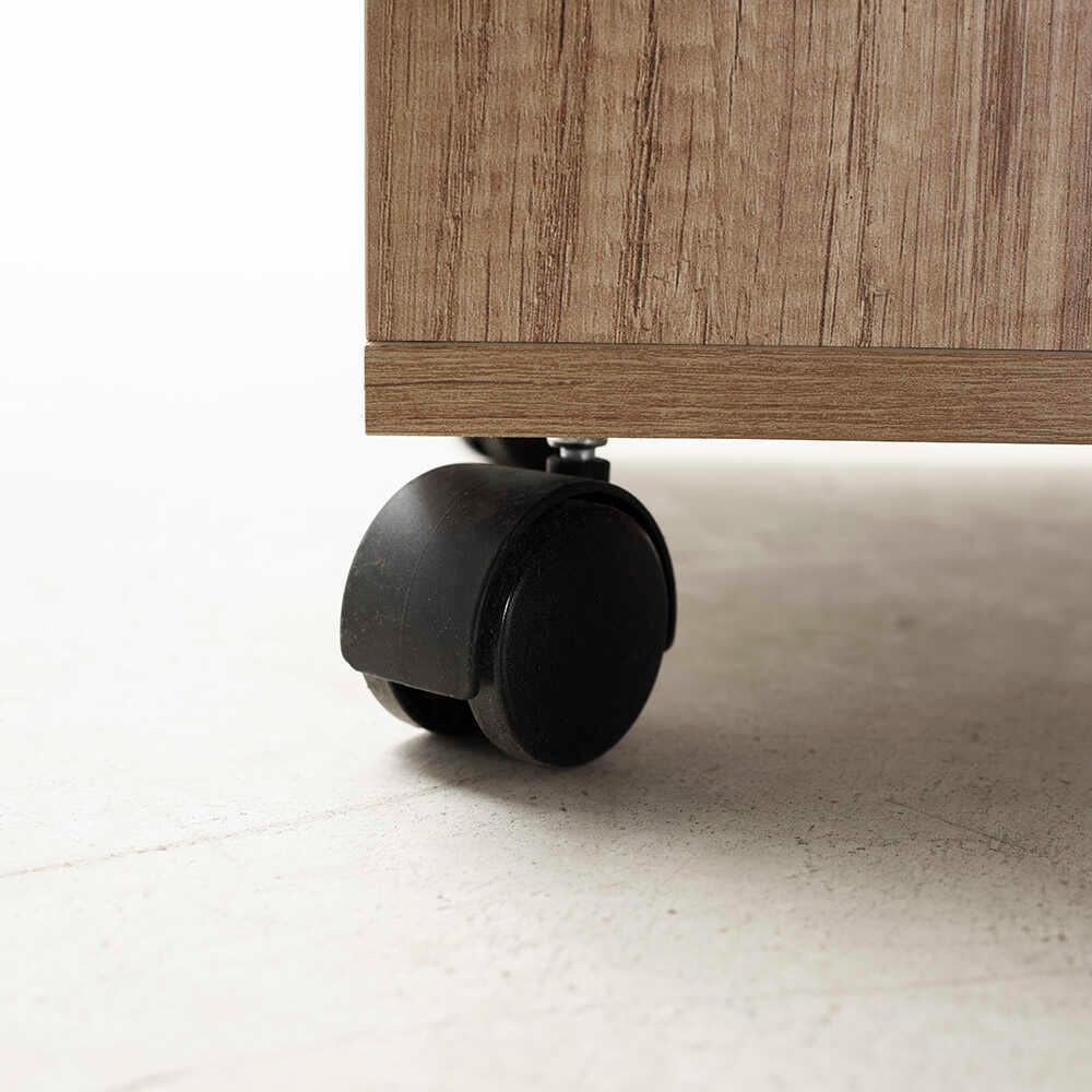 Corp Mobil NKS-530-TT-1 Home Collection® New York Rollbox, 3 Sertare, sertar cu cheie, Natur, 45x63x51 cm