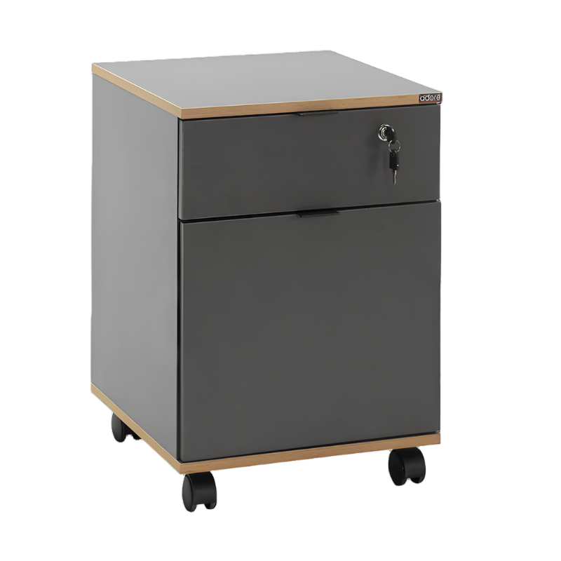 Corp Mobil RKM-311-DD-1 Home Collection® Rio Rollbox, usa, sertar cu cheie, 41x61x45 cm - Antracit | SKU: RKM-311-AX-1