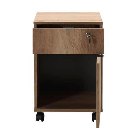 Corp Mobil RKM-311-DD-1 Home Collection® Rio Rollbox, usa, sertar cu cheie, 41x61x45 cm - Natur | SKU: RKM-311-TT-1