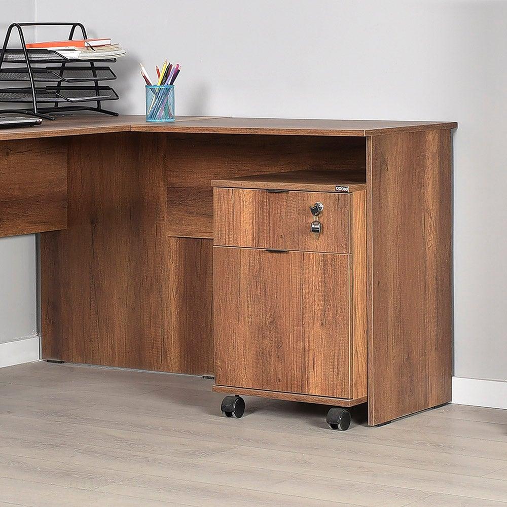 Corp Mobil RKM-311-DD-1 Home Collection® Rio Rollbox, usa, sertar cu cheie, 41x61x45 cm - Maro | SKU: RKM-311-OO-1