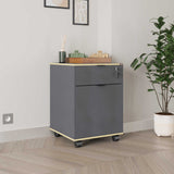 Corp Mobil RKM-311-DD-1 Home Collection® Rio Rollbox, usa, sertar cu cheie, 41x61x45 cm - Antracit | SKU: RKM-311-AX-1